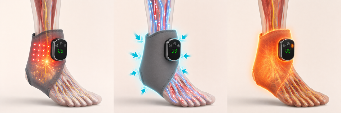 Three therapies. One address. Delivered where the Achilles meets the heel.